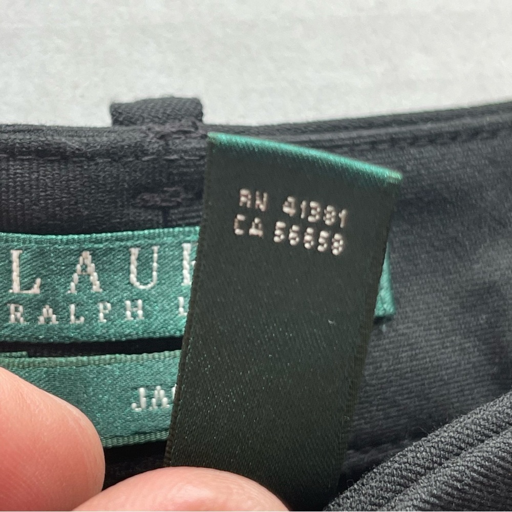 Lauren Ralph Lauren Women's Sz. 18W Black Jacie Modern Flare Pant NWT - Picture 11 of 16